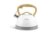 Чайник зі свистком EDENBERG EB-8809 3л Induction Білий