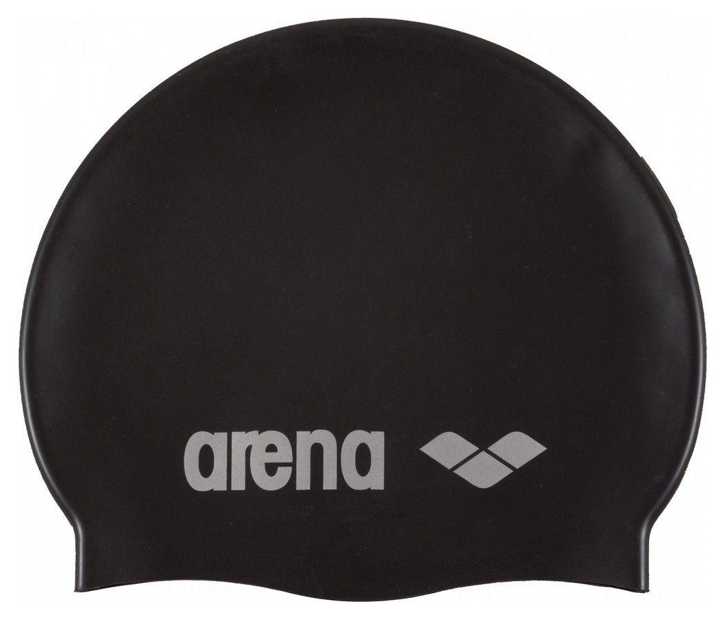 Шапочка для плавання Arena CLASSIC SILICONE арт.91662-055 колір: чорний/сірий