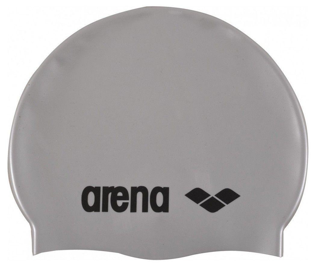 Шапочка для плавання Arena CLASSIC SILICONE арт.91662-051 колір: сірий/чорний