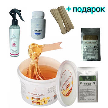 Стартовий набір для шугарингу Serica Оригінал середня цукрова паста