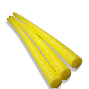 Аквапалка (нудлс) для плавання та аквааеробіки 50х1400 мм жовтий
