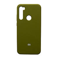 Чохол Silicone Case Premium для Xiaomi Redmi Note 8T NEW Khaki 25 (закритий низ)