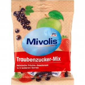Декстроза Mivolis Traubenzucker-Mix, 100 г (30шт)