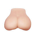 Мастурбатор подвійної стимуляції Crazy Bull Vagina and Anal Realistic Skin-Like Texture, фото 3