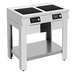 Плита індукційна комбінована ПІК-1I-1ІЧ-7, кухонна плита індукційні та інфрачервоні конфорки, промислова плита