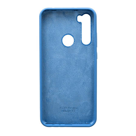Чохол Silicone Case Premium для Xiaomi Redmi Note 8T NEW Blue Horison 16 (закритий низ), фото 3
