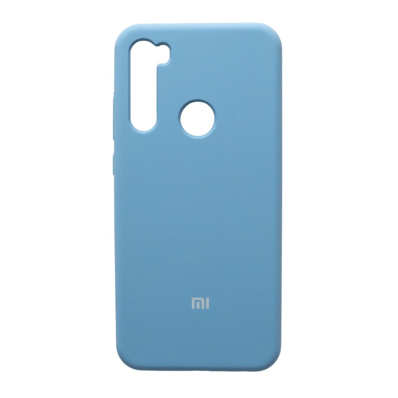 Чохол Silicone Case Premium для Xiaomi Redmi Note 8T NEW Azure 10 (закритий низ)