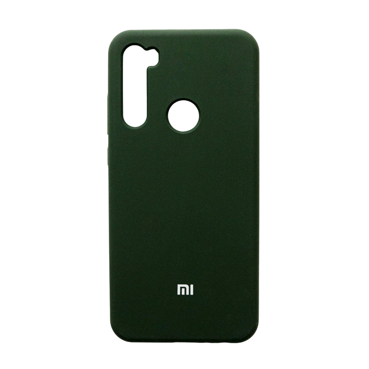 Чохол Silicone Case Premium для Xiaomi Redmi Note 8T NEW Dark Green 22 (закритий низ)