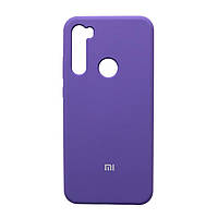 Чохол Silicone Case Premium для Xiaomi Redmi Note 8T NEW Violet 7 (закритий низ)