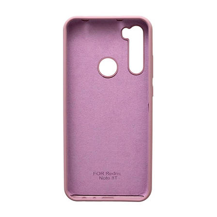 Чохол Silicone Case Premium для Xiaomi Redmi Note 8T Blueberry Yogurt (закритий низ), фото 2