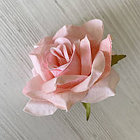 Штучна голова троянди тепло-рожевий GR 033