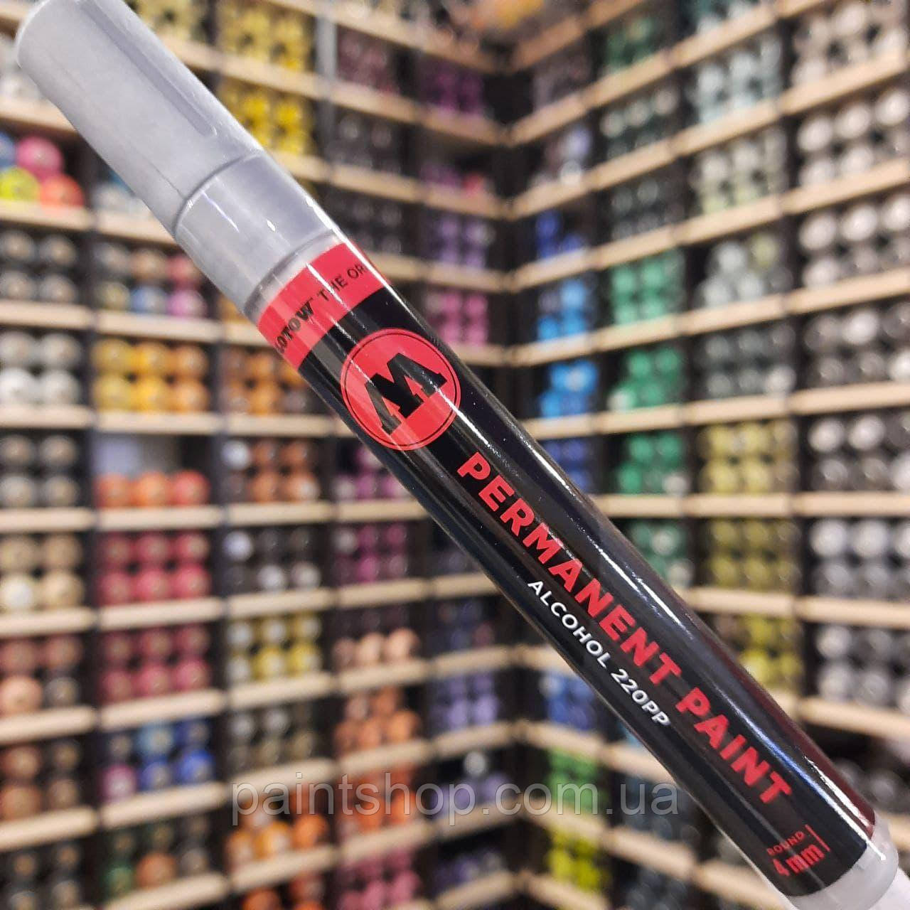 Маркер спиртовий Molotow 220PP Chrome (Хром) 4 мм