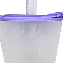 Ємність для сипучих продуктів Полімерагро 1.3 л, фото 5