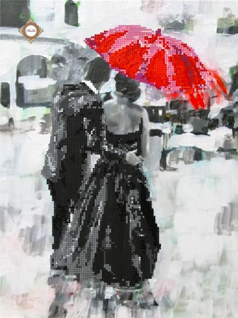 Схема для вишивання бісером СЛ-3292. КУРОРТНИЙ РОМАН, фото 1