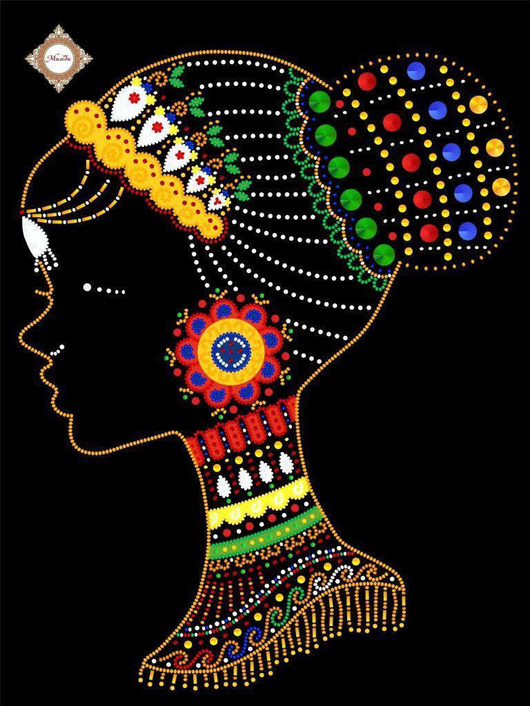 Схема для вишивки бісером СЛ-3401 Ошун - богиня любви и богатства (знято з виробництва), фото 1