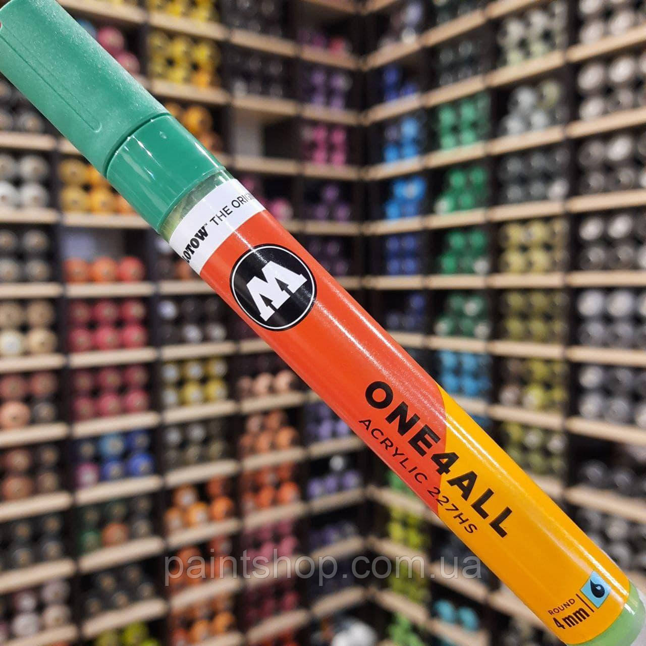 Акриловий маркер Molotow ONE4ALL 227HS KACAO77 Green (Зелений) 4 мм