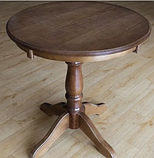 Столик дерев'яний круглий Одисей Авангард 675х700 мм, фото 8