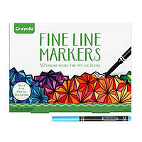 Crayola Fine Line Markers Adult Coloring  Крайола Фломастери Лайнери Набір лайнерів