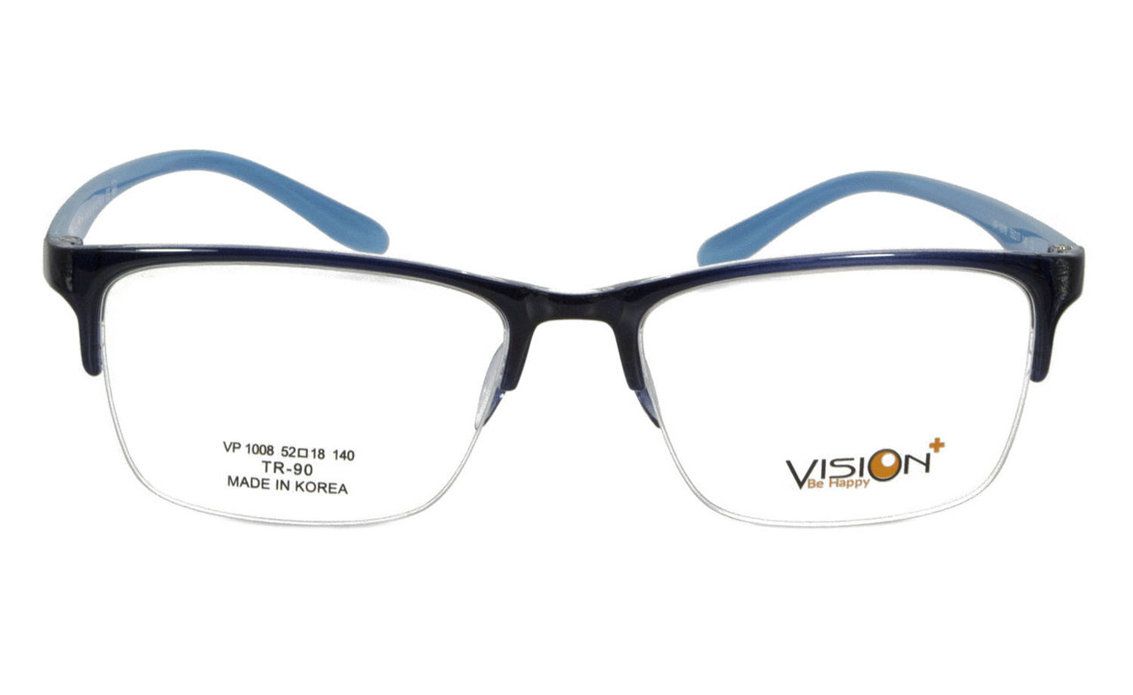 Окуляри для зору з антивідблиском з корейськими лінзами та оправою чоловічі (за рецептом/плюс/мінус/сфера/астигматика), фото 1