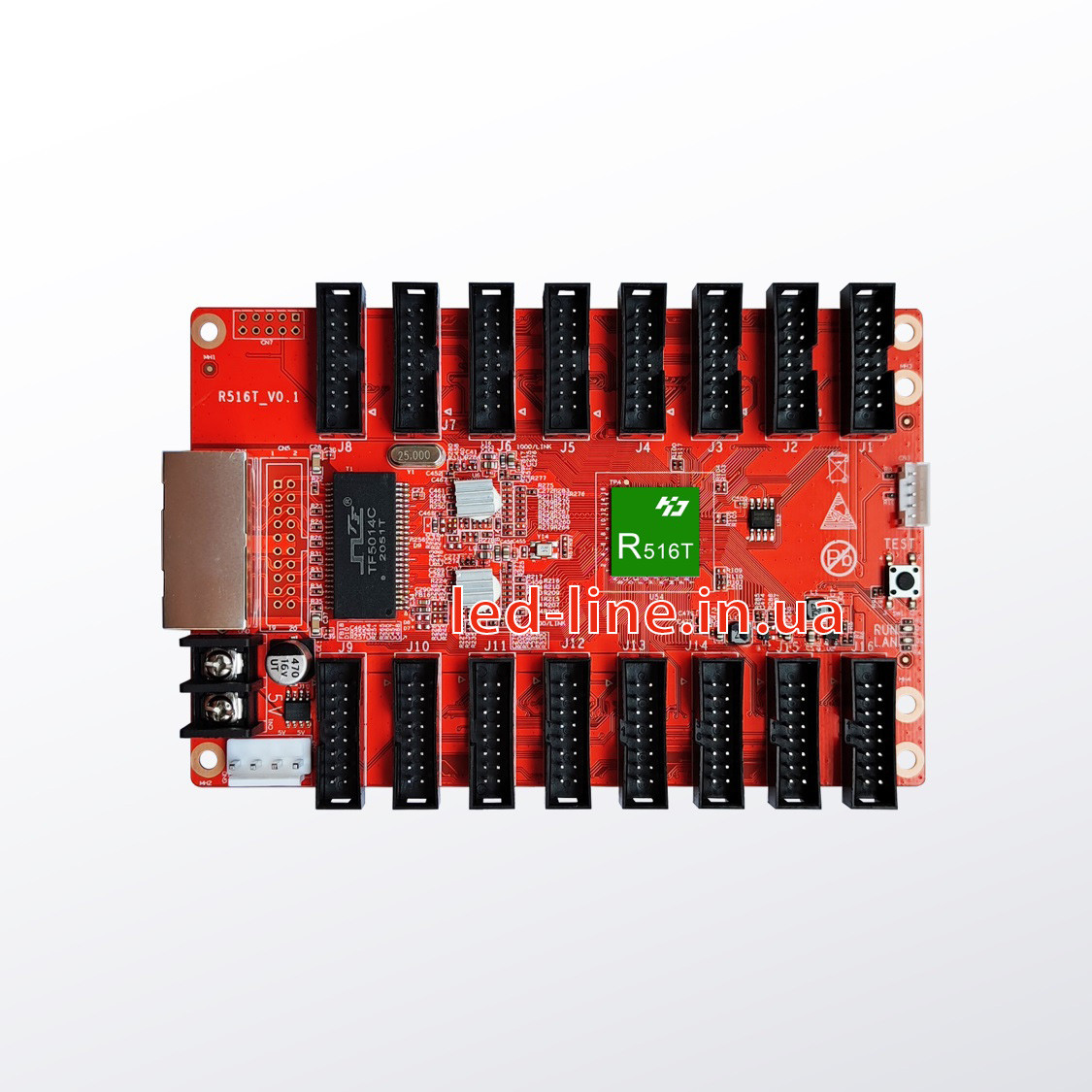 Карта R516T для контролера huidu для LED екрана, дисплея, біжучої стрічки, світлодіодного рекламного екрану, відеоекран