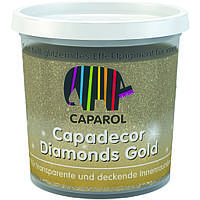 Caparol Capadecor Diamonds (золото) 75гр Блестящий пигмент для прозрачных и непрозрачных внутренних покрытий