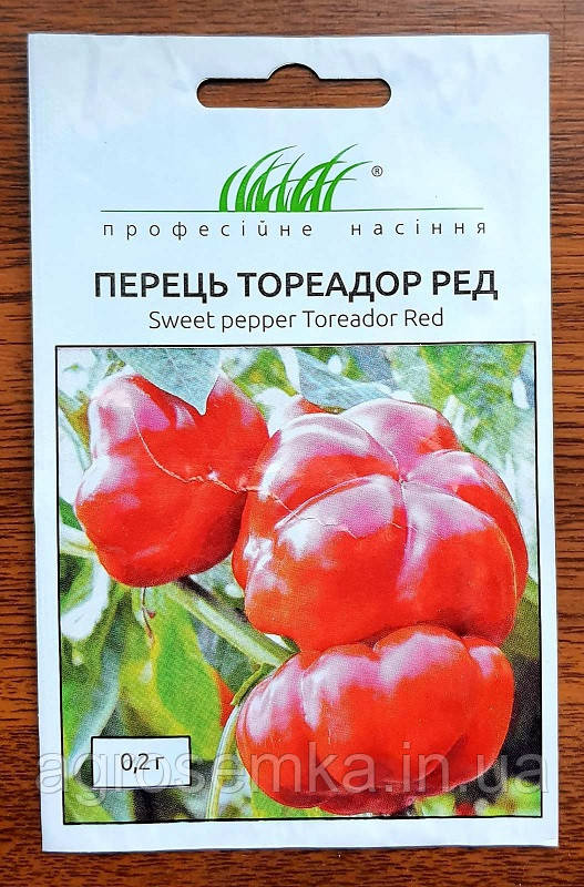 Насіння Перець Тореадор Ред 0,2 г / Anseme