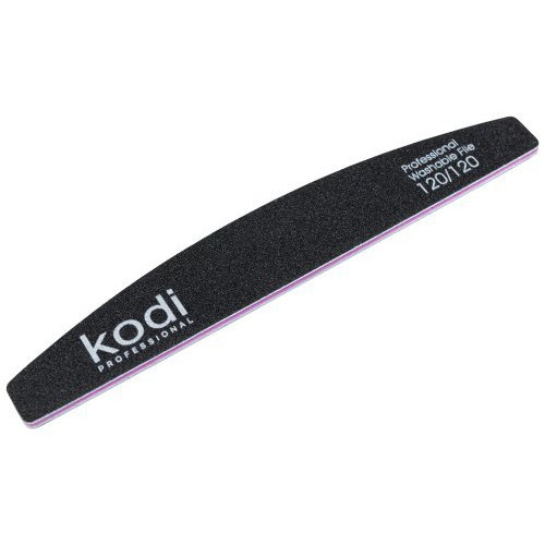 Пилка для нігтів Kodi Professional №35 Півмісяць120/120, фото 1