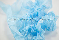 Бумага тишью голубая, 100 листов, 50 на 75 см