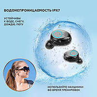 Беспроводные сенсорные наушники AirPlus Pro T11. Blueotooth вакуумные наушники.! BEST