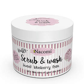 Скраб-піна з ароматом солодкої чорниці Nacomi Sweet Blueberry Foam 180 мл