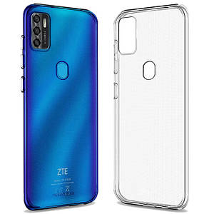 TPU чехол Epic Transparent 1,0 mm для ZTE Blade A7s (2020)
