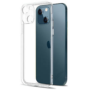TPU чехол Epic Transparent 1,5 mm Full Camera для Apple iPhone 13 mini (5.4")