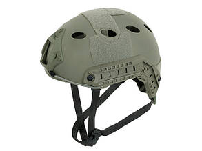 Страйкбольний шолом з швидким регулюванням FAST PJ - Ranger Green [Emerson]