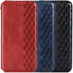 Шкіряний чохол книжка GETMAN Cubic (PU) для Samsung Galaxy M52