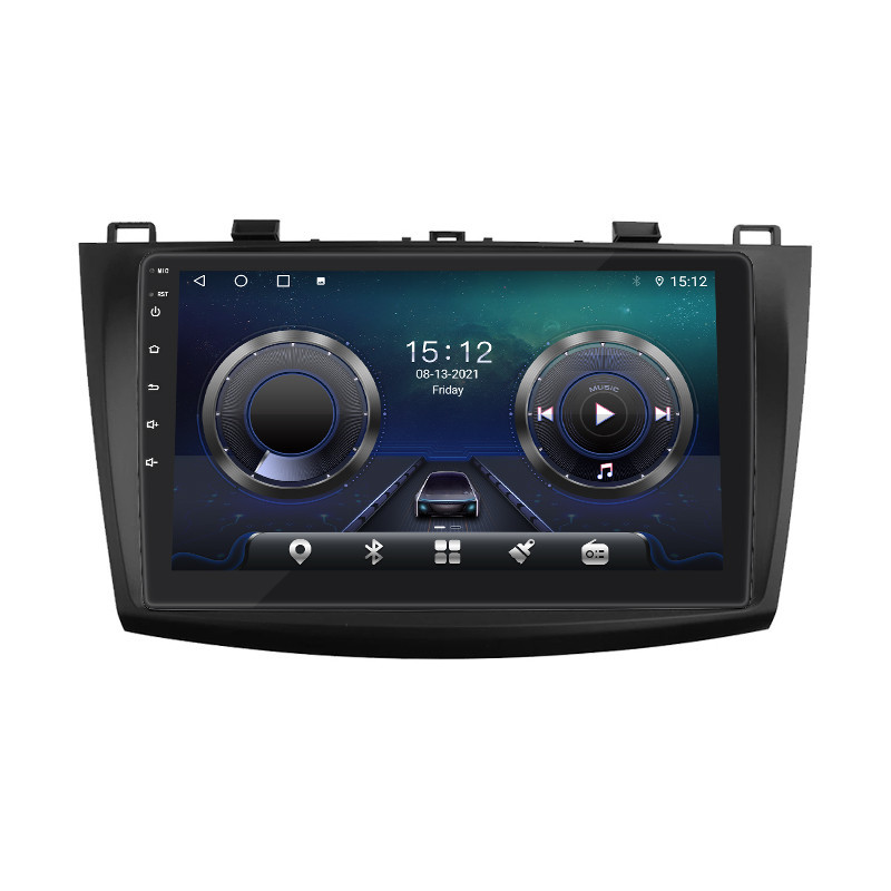 Штатна магнітола Lesko для Mazda 3 II (BL) 2008-2011 екран 9" 4/32 Gb/4G/ Wi-Fi/CarPlay Premium андроїд 1 шт.