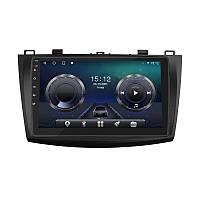 Штатная магнитола Lesko для Mazda 3 II (BL) Рестайлинг 2011-2013 экран 9" 4/32Gb/ 4G/ Wi-Fi/ CarPlay Premi 8шт