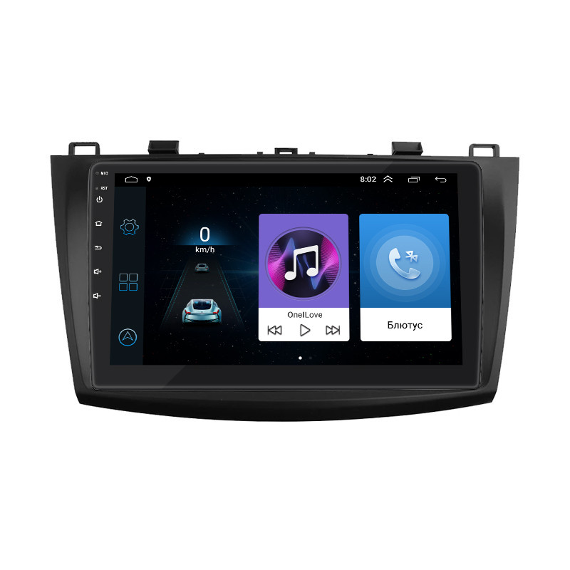 Штатна магнітола Lesko для Mazda 3 II (BL) 2008-2011 екран 9" 1/16Gb/ Wi-Fi Optima GPS мазда 1 шт.