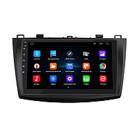 Штатна магнітола Lesko для Mazda 3 II (BL) 2008-2011 екран 9" 1/16Gb/ Wi-Fi Optima GPS мазда 1 шт., фото 3