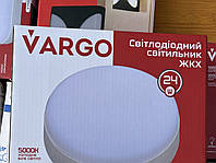 Светильник круг светодиодный ЖКХ LED 24W 5000К 2400lm (170*170*57) VARGO 115708