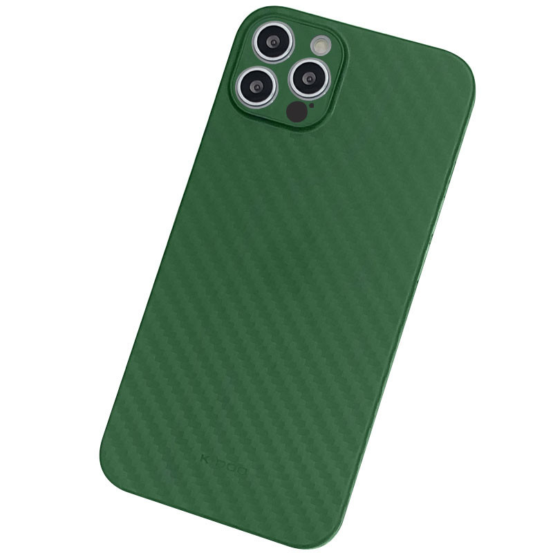 Чохол K-DOO Air carbon Series для Apple iPhone 13 Pro (6.1") Green, фото 1