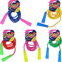 Скакалка кольорова тканинна довжина 2,15м D6мм 14-126