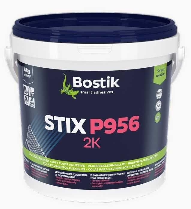 Bostik STIX P956 2K клей для всех видов паркета для внутренних и внешних работ - фото 1 - id-p616466348