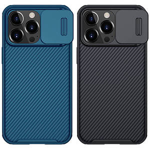 Карбонова накладка Nillkin CamShield Pro Magnetic для Apple iPhone 13 Pro Max (6.7")