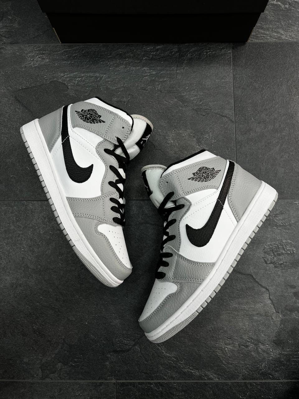 Мужские и женские кроссовки Nike Air Jordan 1 High Retro Night Gray ...