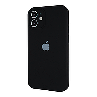 Силиконовый чехол Full Silicone Case для iPhone 11 6.1" c закрытым низом и защитой камеры квадратные бортики