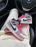 Жіночі кросівки Nike Air Jordan Retro 1 ACID PINK  | Найк Аір Джордан 1 Розові, фото 2