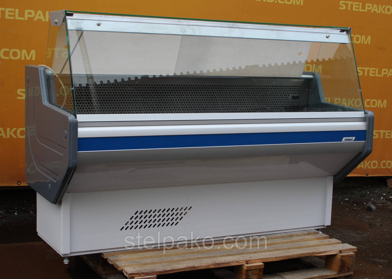 Холодильна гастрономічна вітрина «Mawi» 1.7 м., (Польща), LED - підсвічування, Б/у, фото 1