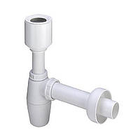 Сифон для пісуару з манжетним ущільненням пласт "Viega"(112271)