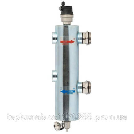 Колектор стрілка EMMETI 2"1/2 2 виходи + 2 входи, фото 2
