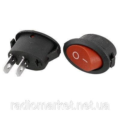 Перемикач з овальною клавішею ON-OFF 2pin